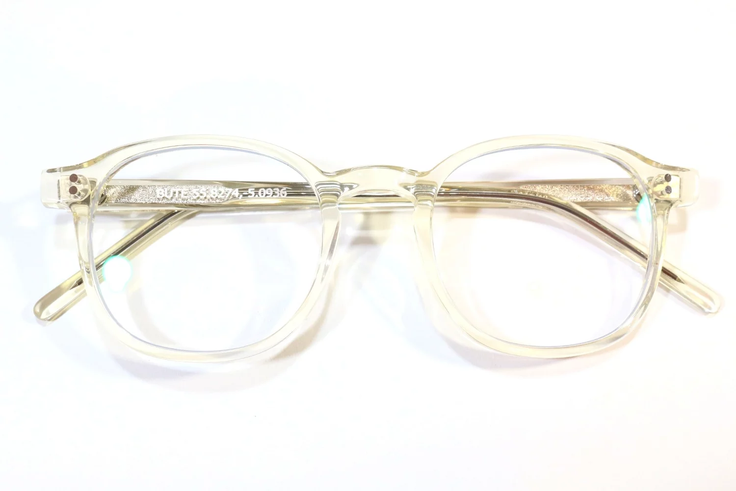 clear frame blue light glasses